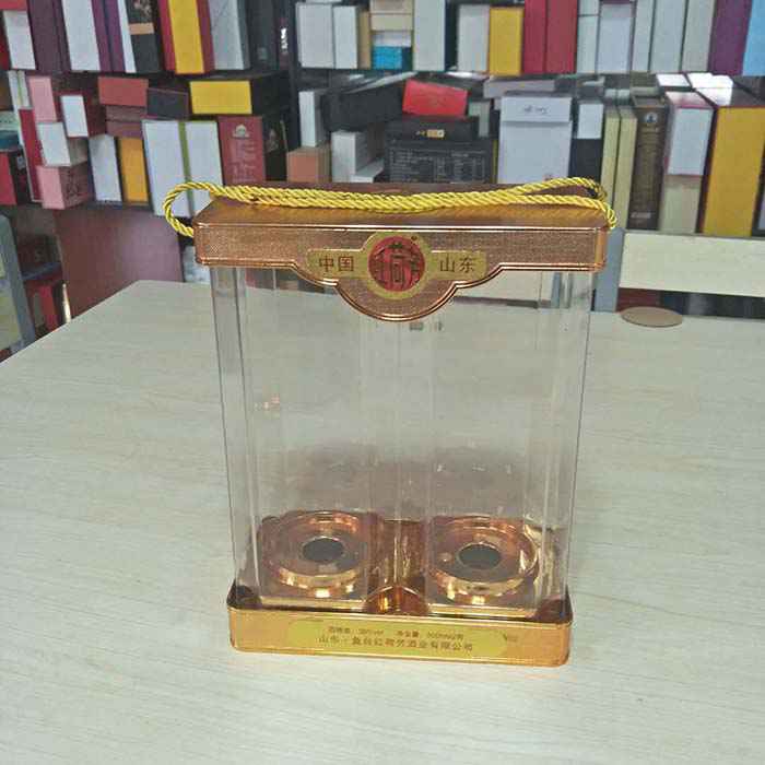 兩瓶裝(Zhuāng)亞克力透明[Míng]酒盒19元…